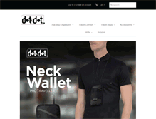 Tablet Screenshot of dotdottravel.com